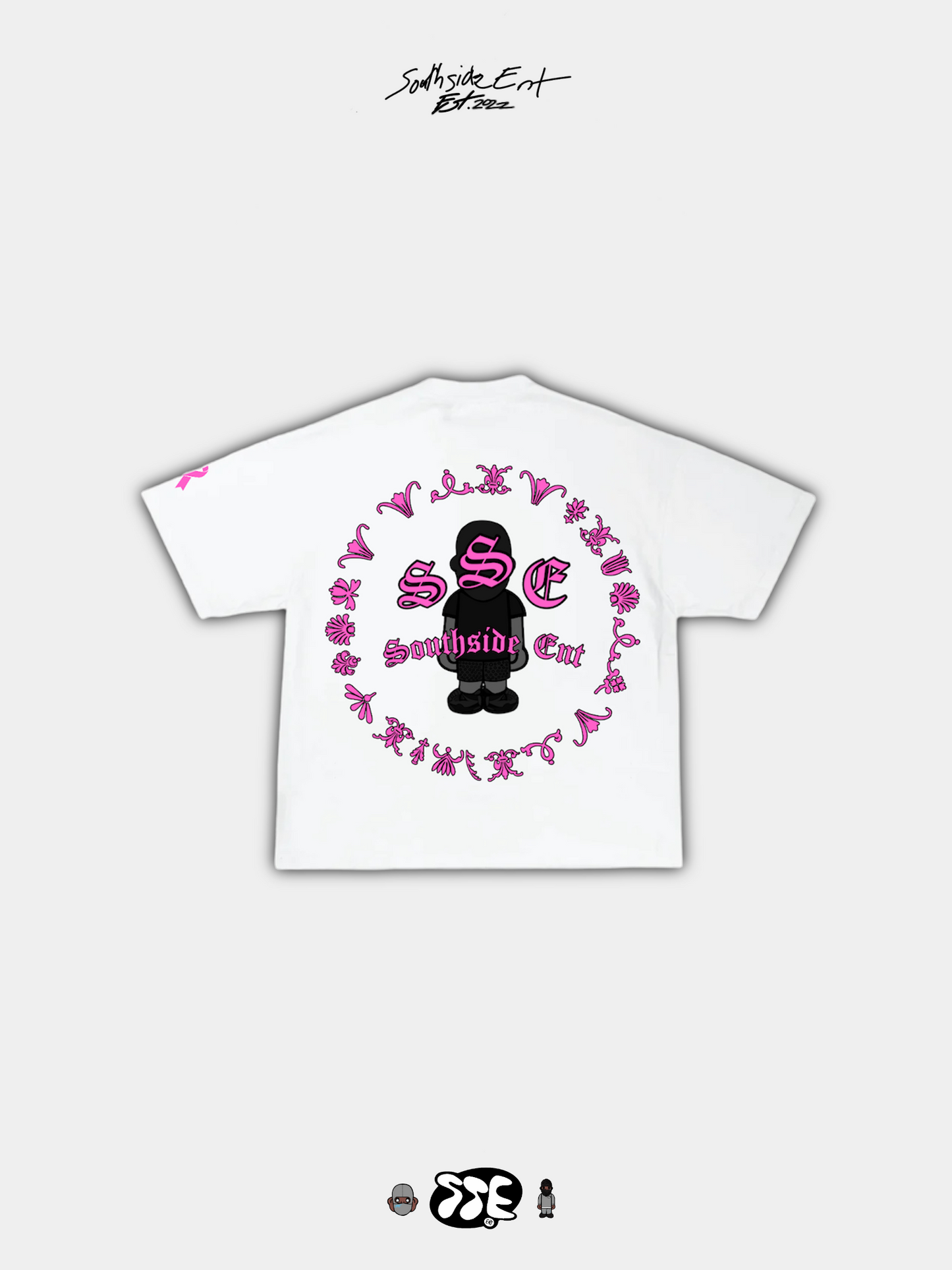 Southside Ent Breast Cancer Crop Tee