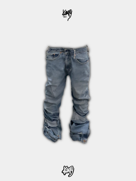 Kompy Reversed Baggy Jeans