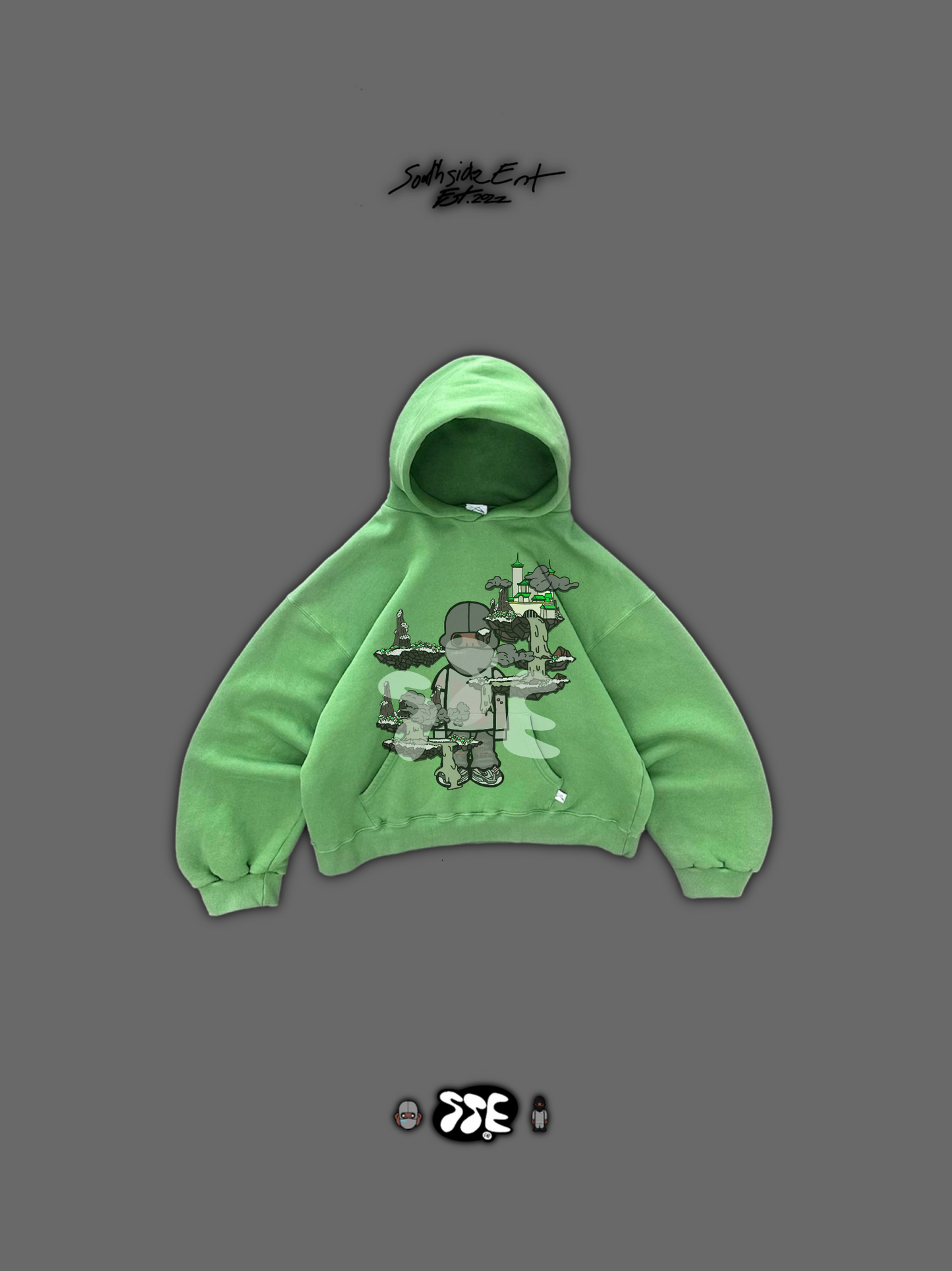 SouthSide Ent Slime Hoodie